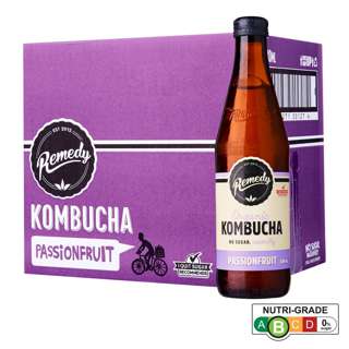 Remedy Organic Kombucha - Passionfruit