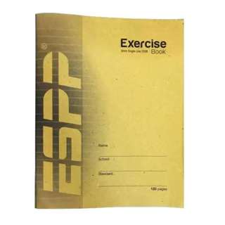 ESPP F5 Soft Thin Exercise Book Single Line 8mm 200B
