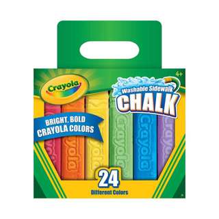 Crayola 24ct. Washable Sidewalk Chalk No.512024 Crayola 24ct. Washable Sidewalk Chalk No.512024