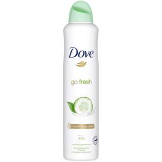 Dove Deodorant Spray Go Fresh Cucumber & Green Tea Scent Dove Deodorant Spray Go Fresh Cucumber & Green Tea Scent