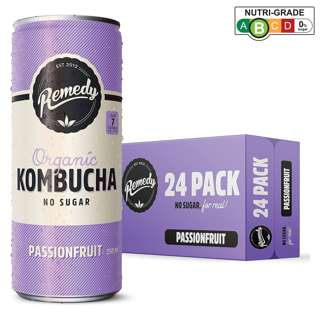 Remedy Organic Kombucha - Passionfruit