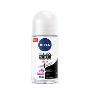 Nivea Black & White Invisible Roll-On Deodorant Nivea Black & White Invisible Roll-On Deodorant