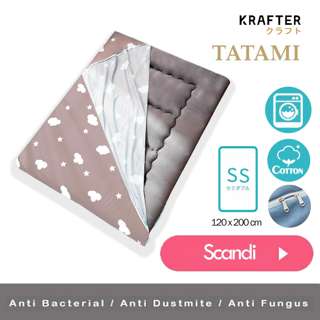 Krafter Floor Futon Mattress cover Only (Scandi) 120x200cm