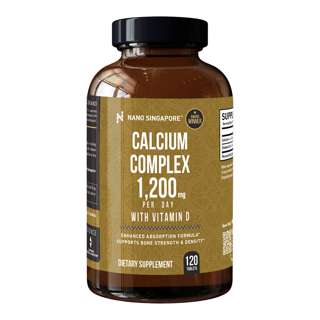 Nano Singapore Calcium Complex 1200mg with Vitamin D Nano Singapore Calcium Complex 1200mg with Vitamin D