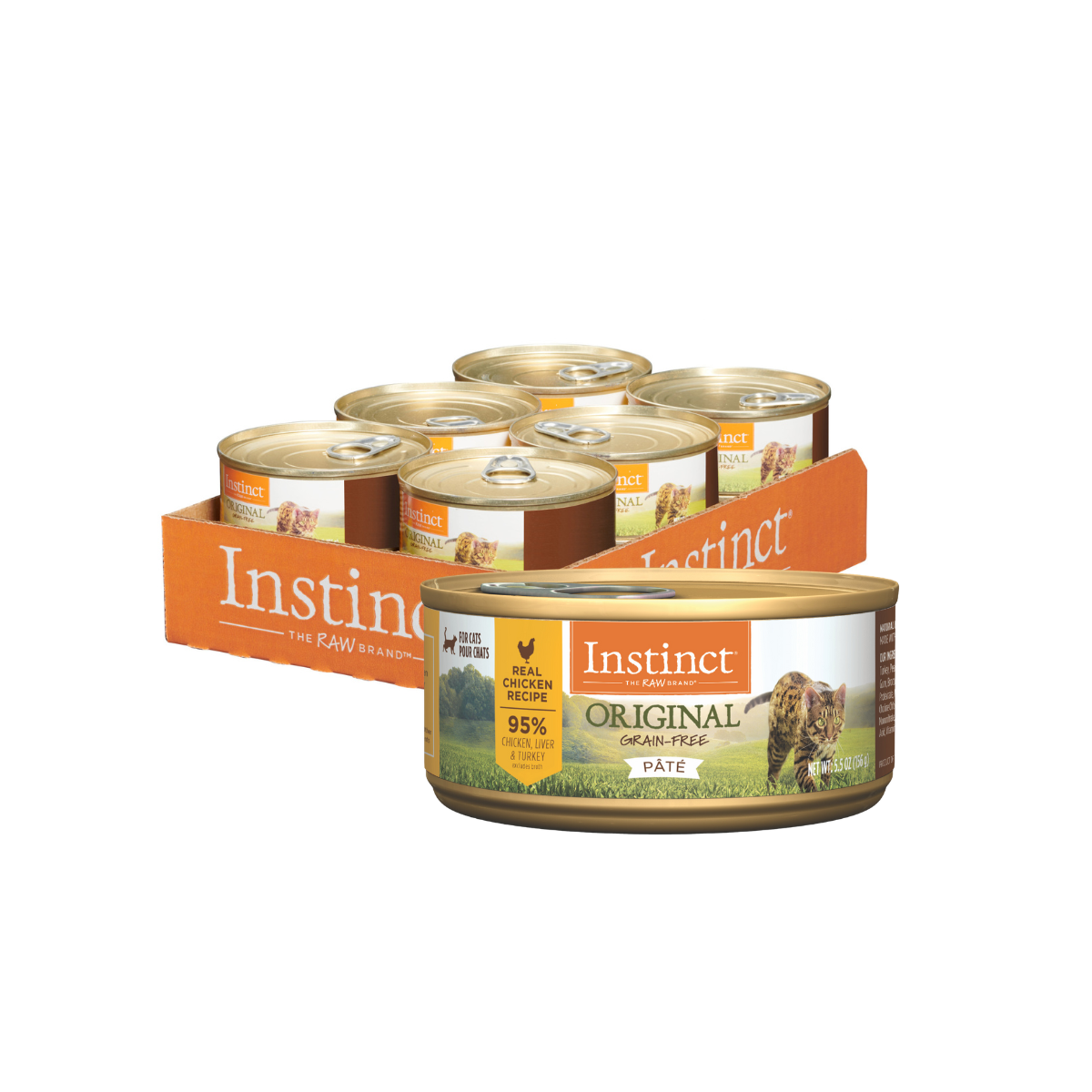 Instinct Instinct Original Grain Free Pate Chicken x 12 cans