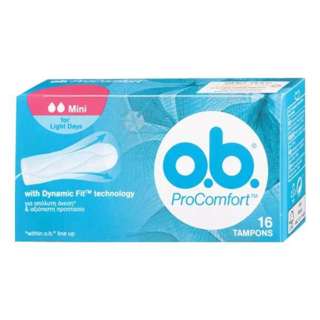 O.B ProComfort Tampons With Dynamic Fit Technology- Mini O.B ProComfort Tampons With Dynamic Fit Technology- Mini