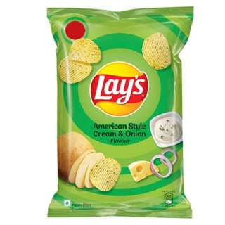 Lays Potato Chips American Style Cream & Onion Flavour