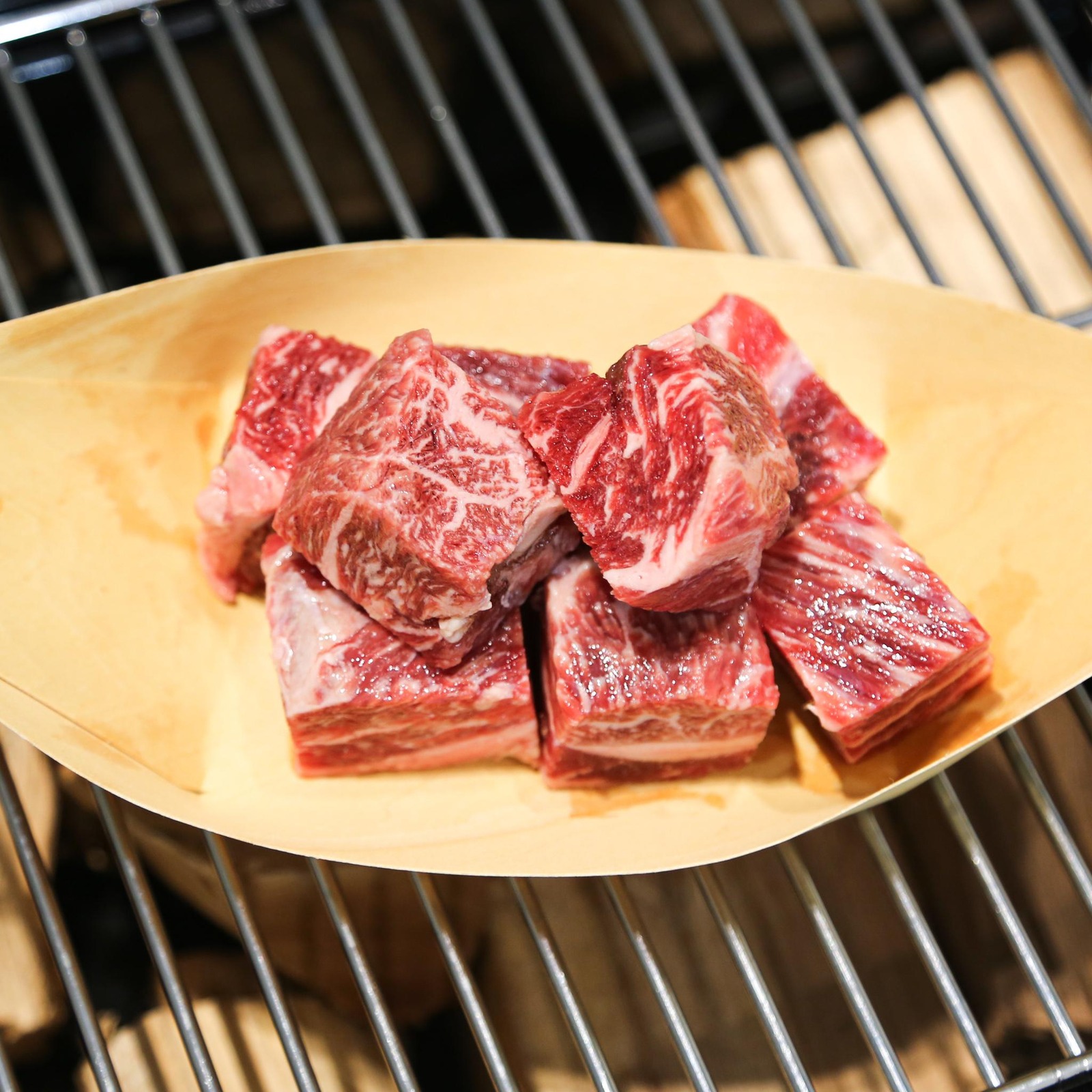 Aw's Market USDA Boneless Short Ribs Cube