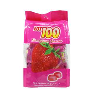 Lot 100 Gummy (Strawberry) 150G