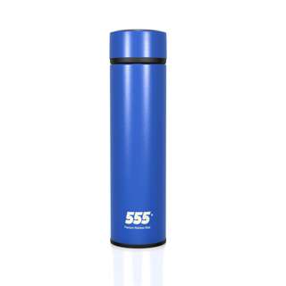 555 Stainless Steel Colour Vacuum Thermal Flask (Blue)