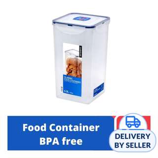 LOCK&LOCK Classic Airtight Food Container SQ 4.0L LOCK&LOCK Classic Airtight Food Container SQ 4.0L