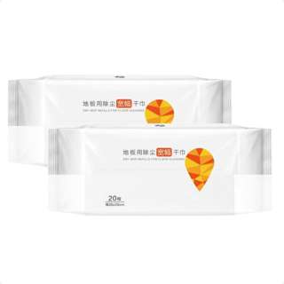 Condor Dry Wipes 20 Sheets Floor Cleaning Sheet(2Pcs)