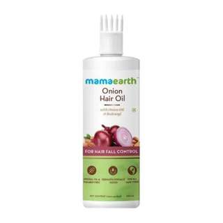 Mamaearth Onion Hair Oil - Hair Regrowth & Hair Fall Control