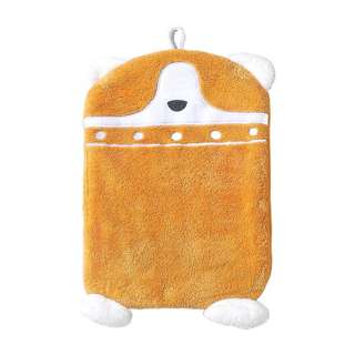 SWEET HOME Cute Animals Hand Thickened Towel-Yellow puppy