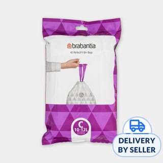 BRABANTIA PerfectFit Bags Dispenser Pack (Code C) 10-12 Ltr