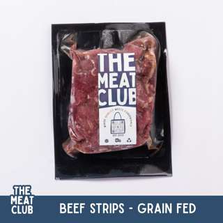 The Meat Club Grain Fed Australian Beef Strips - Frozen