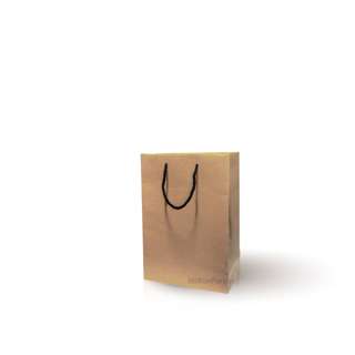 MillionParcel Brown Paper Bag - L20xH28xW10cm