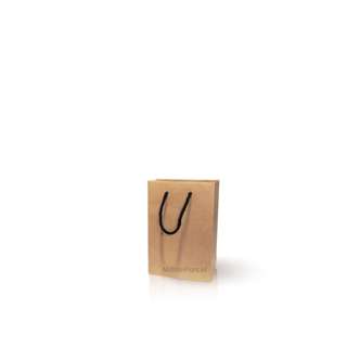 MillionParcel Brown Paper Bag - L13xH19xW6cm