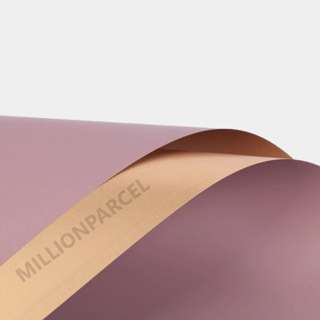 MillionParcel Flower Wrapping Paper - Red Bean / Gold MillionParcel Flower Wrapping Paper - Red Bean / Gold