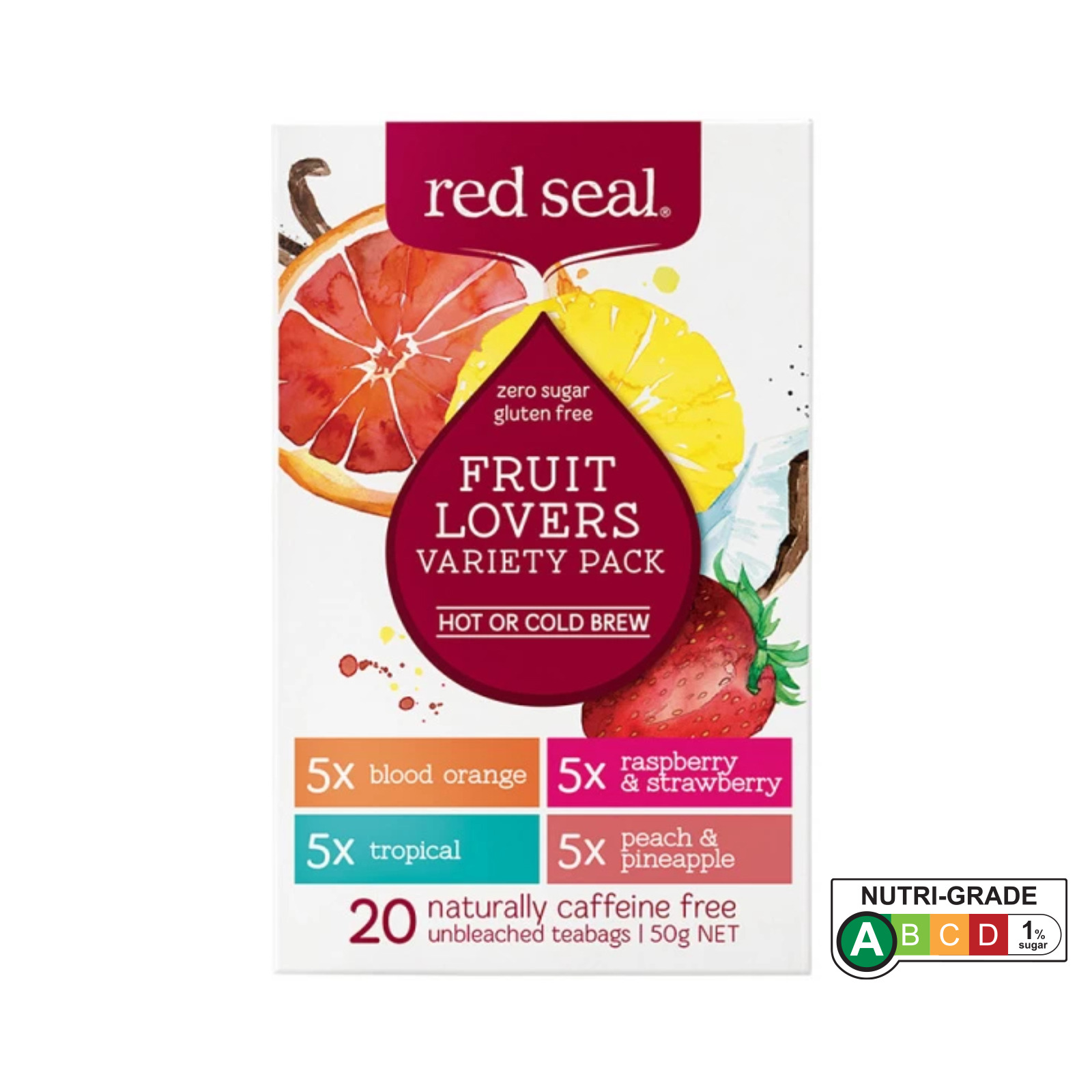 Red Seal Fruit Lovers Variety Packs Tea 20s | NTUC FairPrice