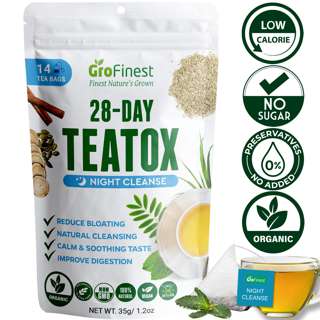 Grofinest 28 Day Teatox Detox Weight Loss Slimming Tea Night