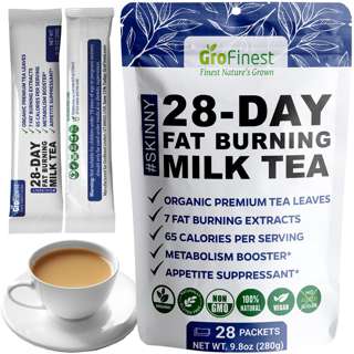 Grofinest 28 Day Fat Burning Milk Tea Slimming Weight Loss