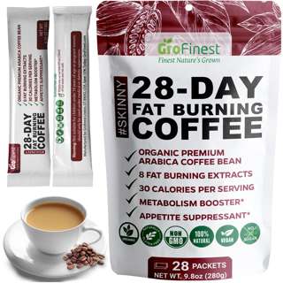 Grofinest 28 Day Fat Burning Coffee Slimming Weight Loss