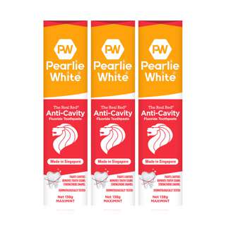 Pearlie White The Real Red Toothpaste