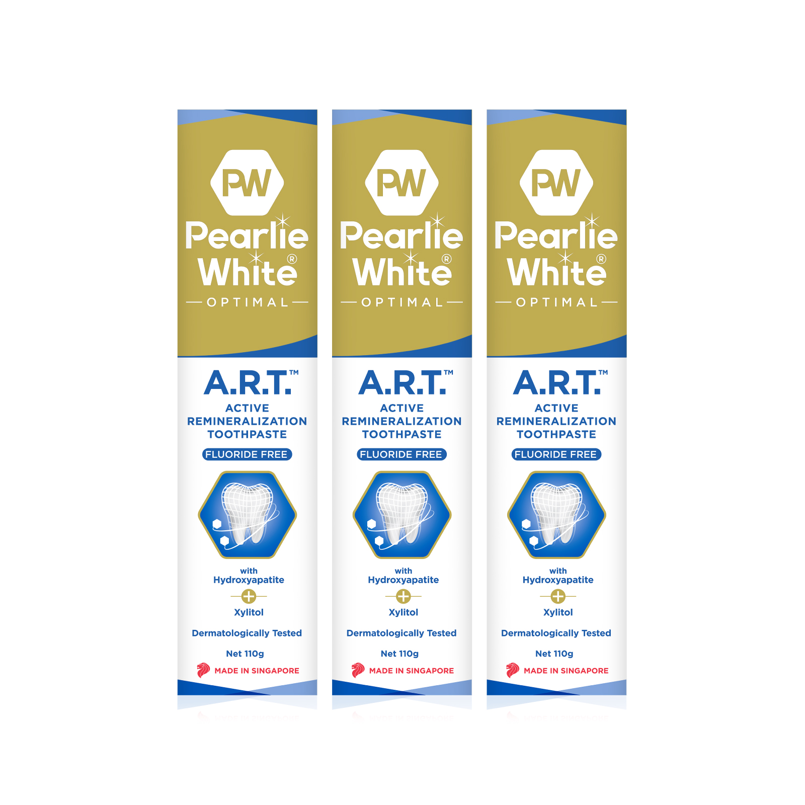 Pearlie White Remineralization Toothpaste - Fluoride-Free