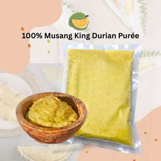 Fairy Port Frozen Musang King Durian Puree Fairy Port Frozen Musang King Durian Puree