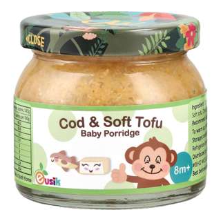 Eusik Baby Rice Porridge - Cod & Soft Tofu 8mths+ Eusik Baby Rice Porridge - Cod & Soft Tofu 8mths+
