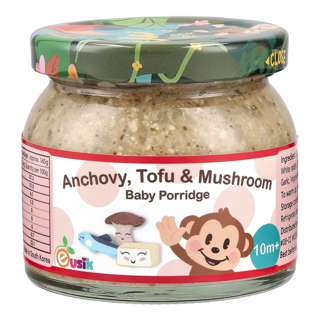 Eusik Baby Rice Porridge - Anchovy, Tofu & Mushroom 10mths+ Eusik Baby Rice Porridge - Anchovy, Tofu & Mushroom 10mths+