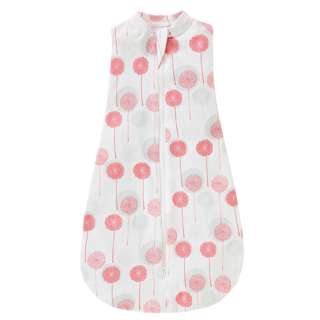 Cubble 2-in-1 Baby Swaddle Sleeping Bag 3-12M Pink Dandelion