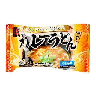 Miyakoichi Curry Udon Noodle (3 Servings With Soup Base)