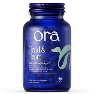 Ora Organic Head and Heart Plant Based Omega3 Supplement
