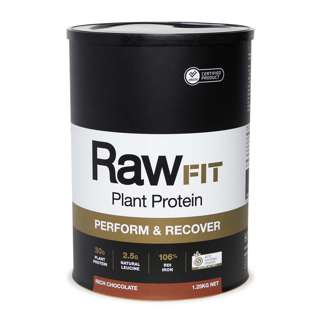 Amazonia RawFit Plant Protein Perform and Recover Rich Choc