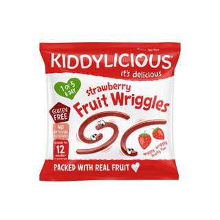 Kiddylicious Strawberry Wriggles 12g Kiddylicious Strawberry Wriggles 12g