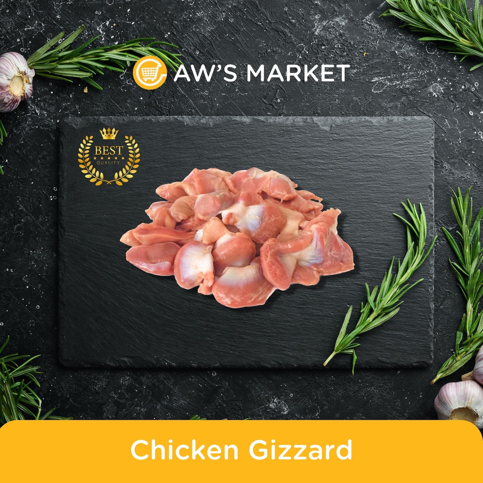 Aw's Market Chicken Gizzard