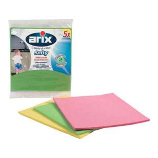 Arix Softy Natural Cellulose Sponge Cloth (5pcs)