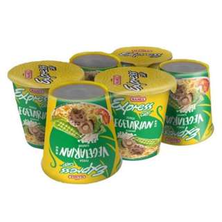 Mamee Vegetarian flavour cup packing