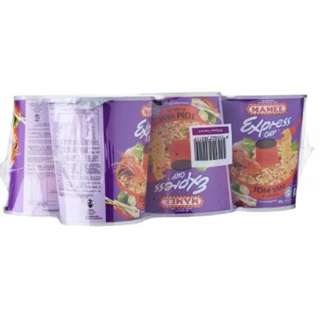 Mamee TomYam flavour cup packing