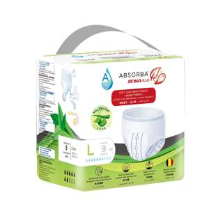 Absorba Afina Plus Adult Pull Up Pants - L (80-150cm)
