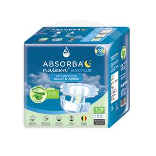 Absorba Nateen Maxi Plus Adult Diapers - L (115-150cm)