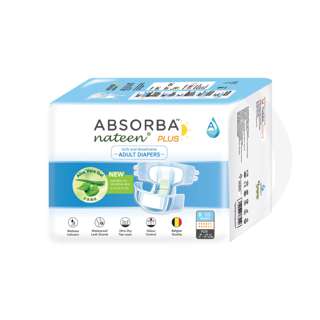 Absorba Nateen Plus Adult Diapers - M (95-125cm)