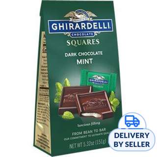Ghirardelli Dark Chocolate Mint Squares Bag