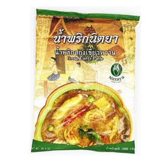 Nittaya Thai Green Curry Paste