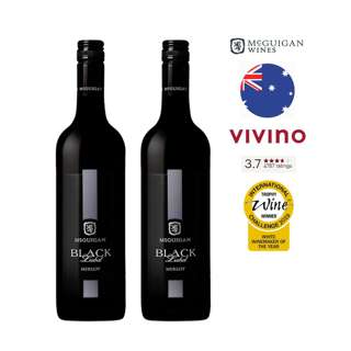 Mcguigan Black Label Merlot Red Wine Bundle of 2