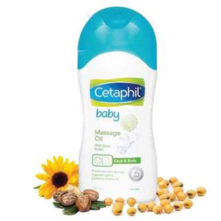 Cetaphil Baby Massage Oil With Shea Butter For Face & Body