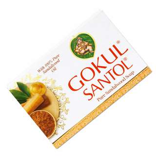 Gokul Santol Sandalwood Soap 100% Pure Sandalwood Oil Gokul Santol Sandalwood Soap 100% Pure Sandalwood Oil