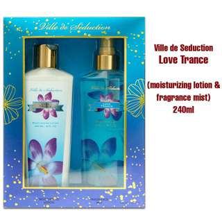 Q PERFUMES Gift Set Love Trance Ville De Seduction